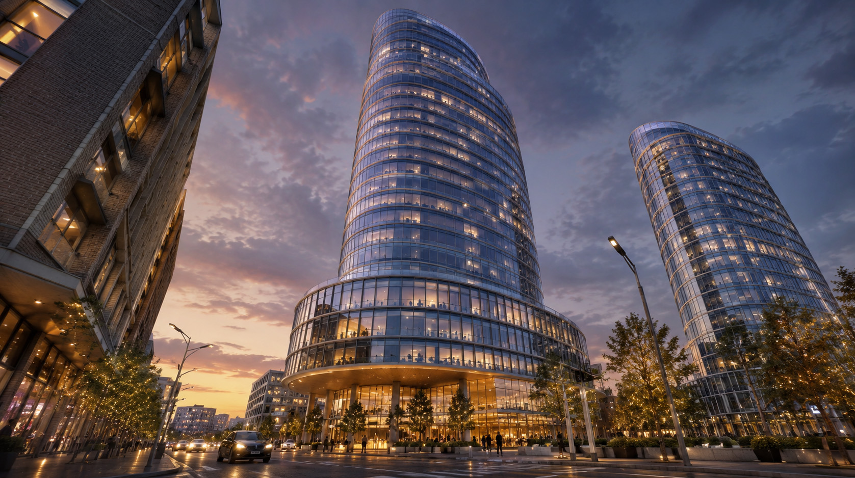ONÈO mixed-use development render